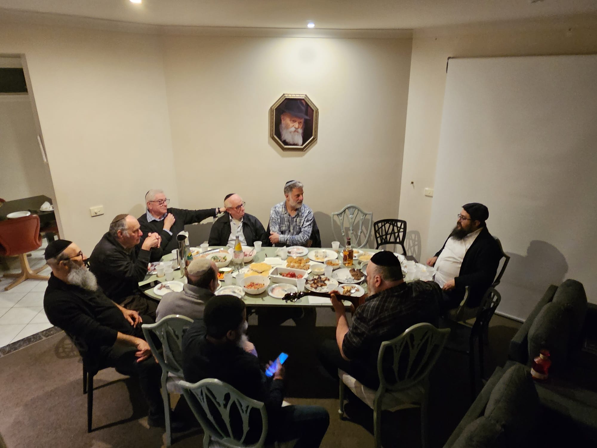 The Or Torah community gathered for Chanukah celebrations with the Miracles film screening